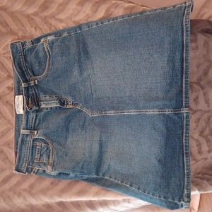 Levi's blue Jean skirt